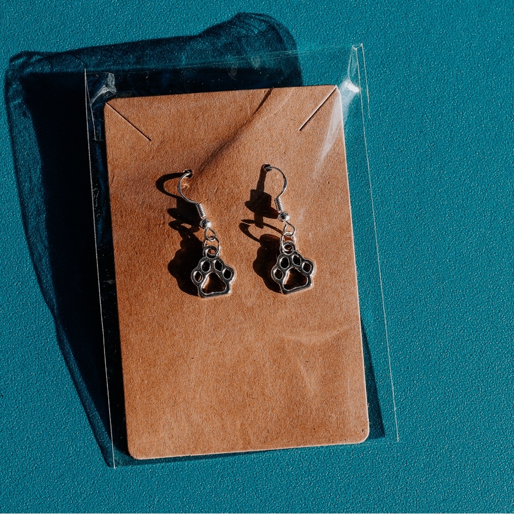 Paw Print Earrings